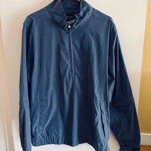 Mens Izod jacket sky blue Size L